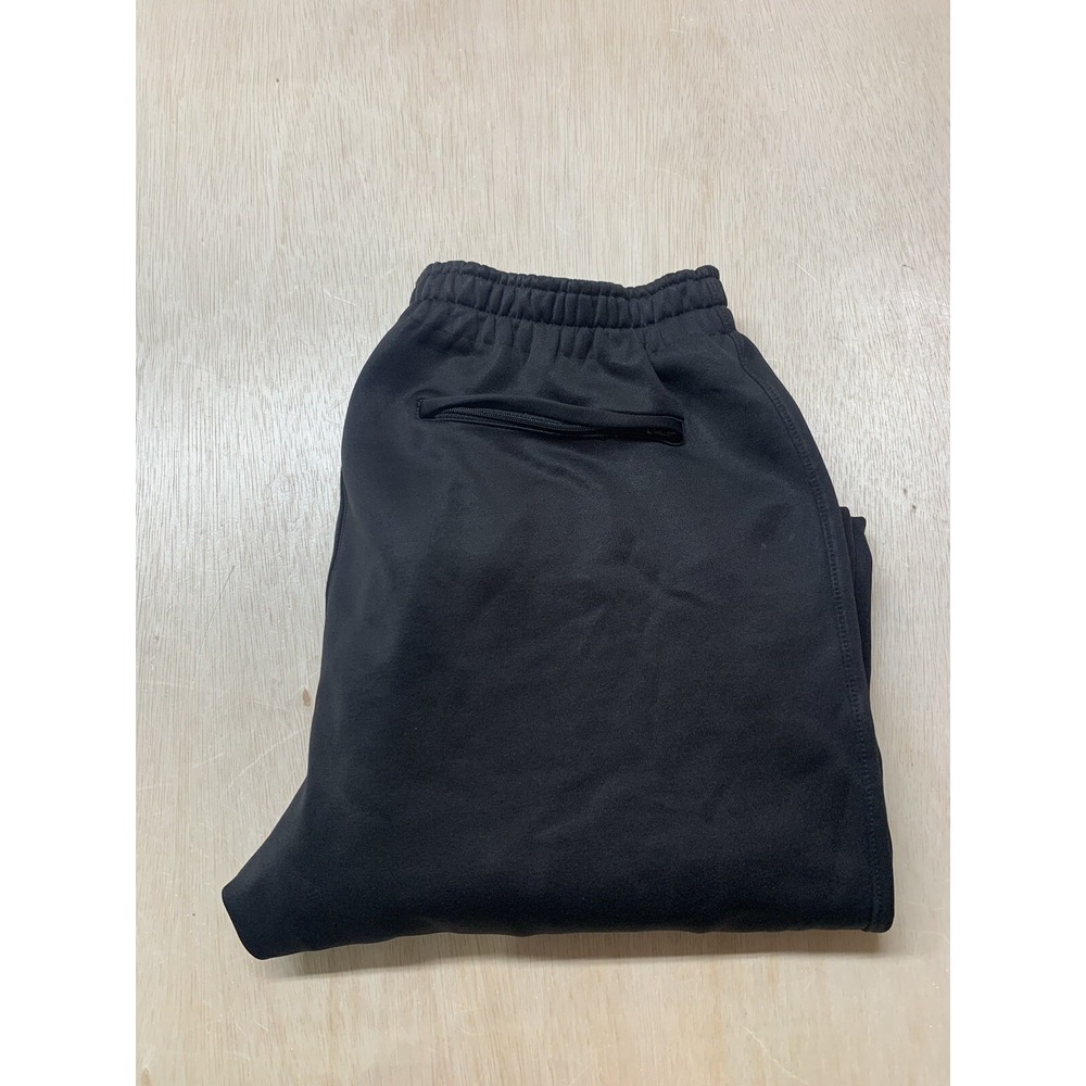 Mens Foot Locker Black‎ Elastic Waist Straight Leg Activewear Pants XL